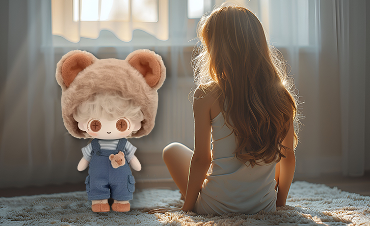 Anak patung mewah adat