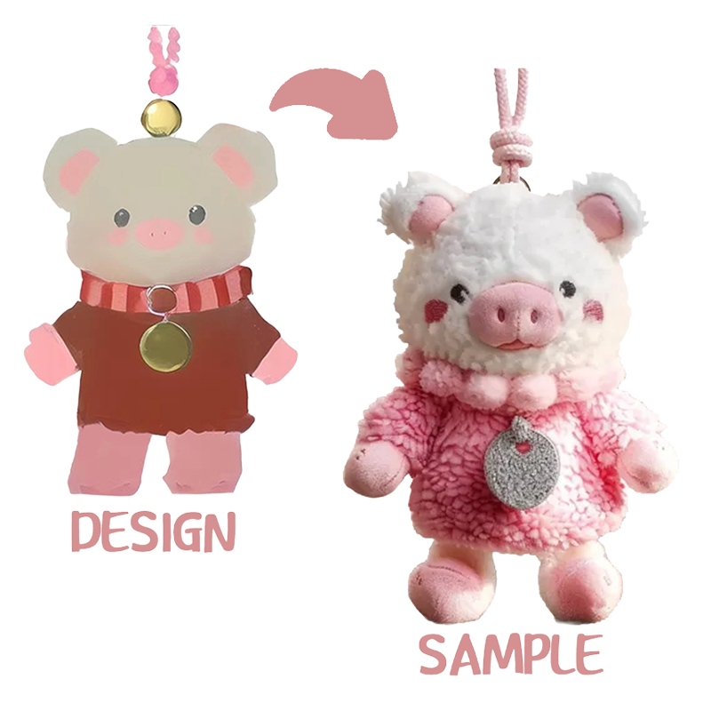 Keychains Plush Custom
